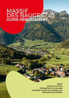 Guide des hébergements - Bauges 2023/2024