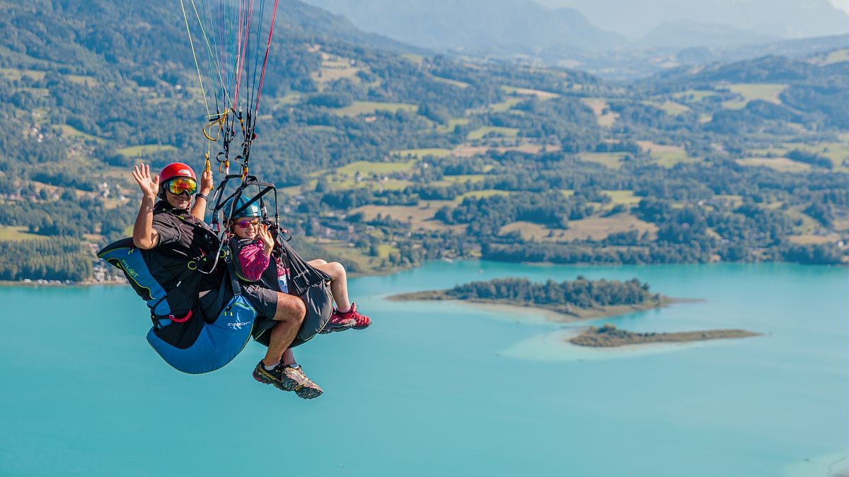 Parapente à Aiguebelette © ART PRISM - GCAT