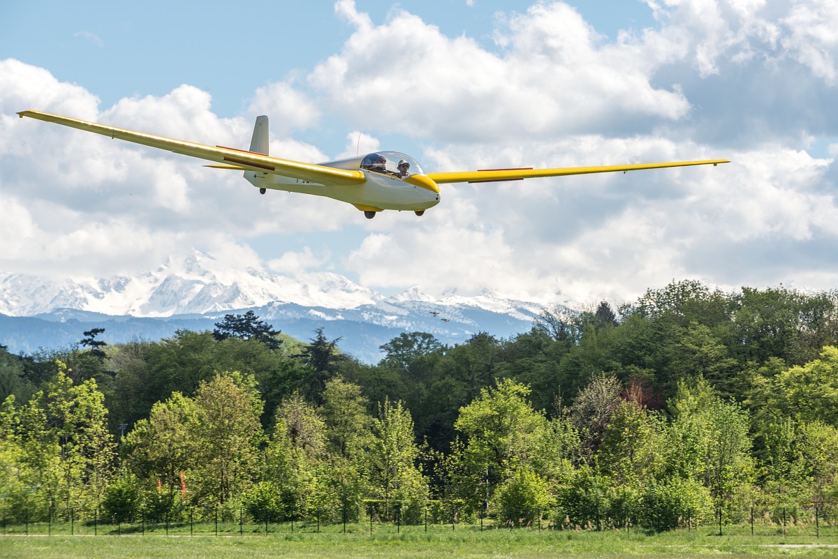 Planeur à Challes les Eaux © Didier Gourbin - Grand Chambéry