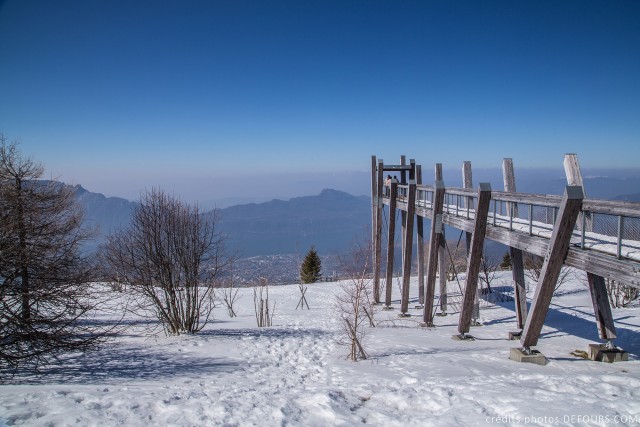 Pas dans le vide Le Revard - Savoie Grand Revard