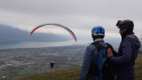 Decollage parapente chambéry vol lac