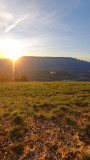 Vol biplace en parapente chambéry aix-les-bains savoie belle vue montagne pleine nature activité outdoor coucher de soleil