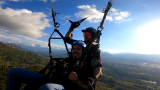 saut baptême en parapente chambéry Revard dans les nuages