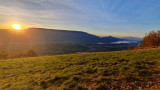 Vue Montagne, Lac et fôret après une randonné avant de voler en parapente