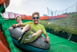 Piste de luge tubing