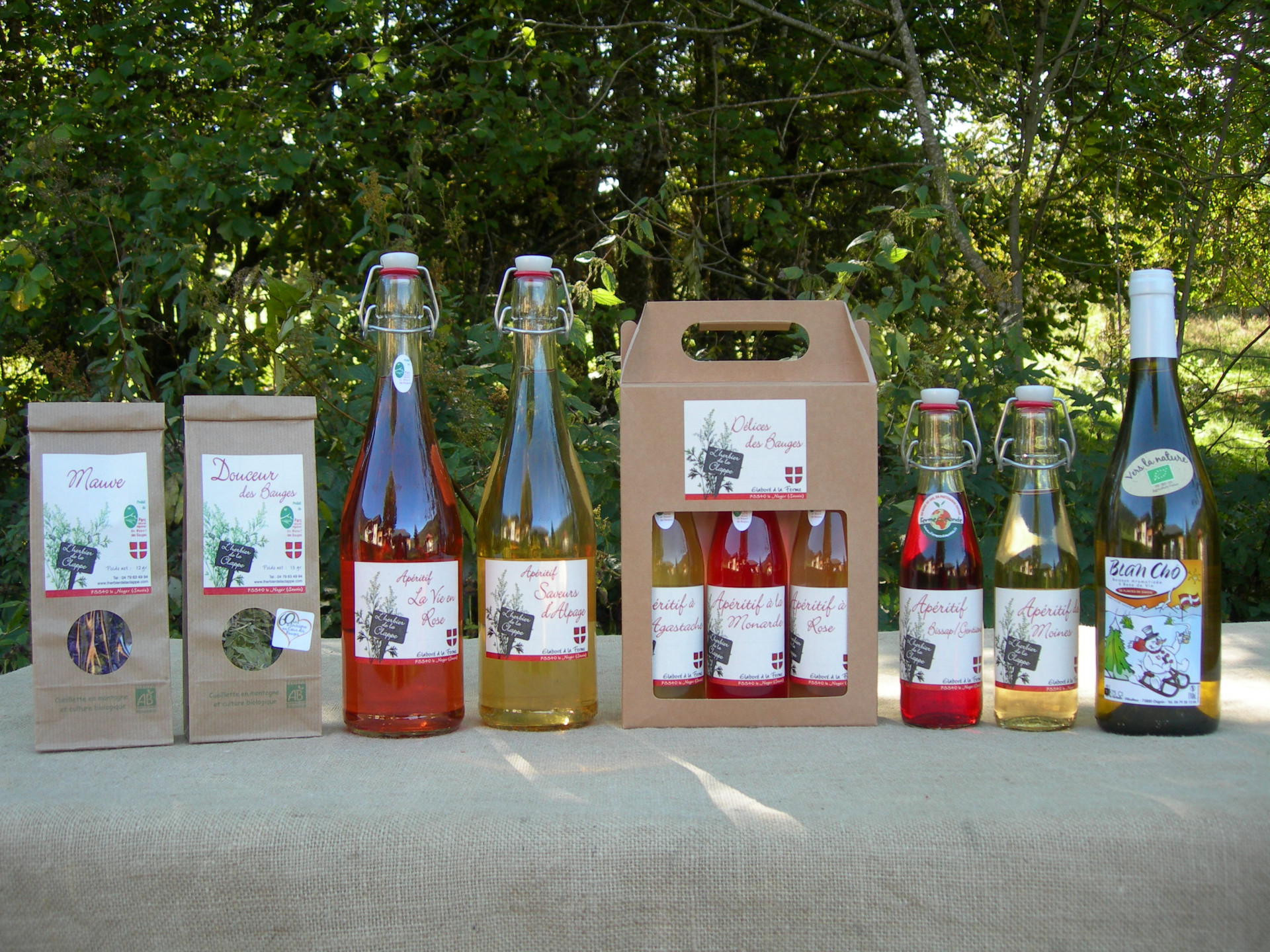 Produits L'Herbier de la Clappe