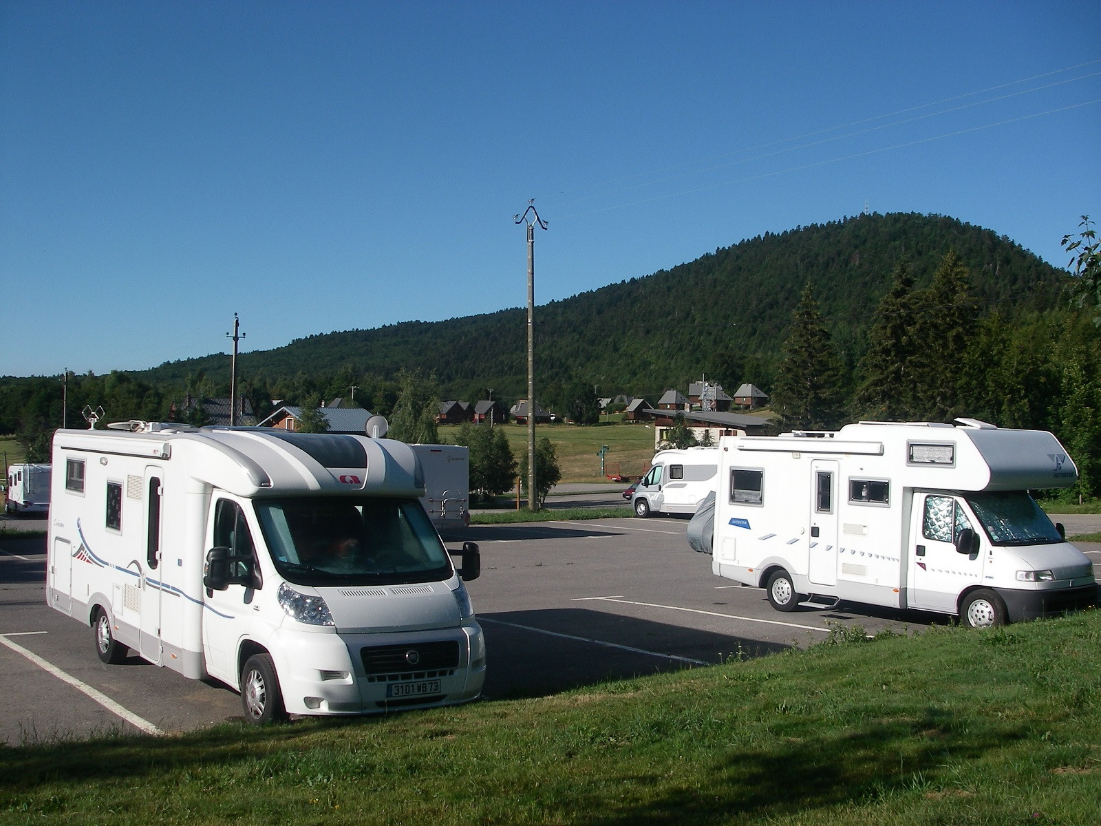 Aire d'accueil - Camping-car
