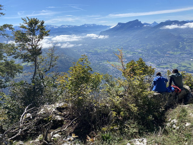 Le mont Peney depuis le parking de la Doria_Les Déserts
