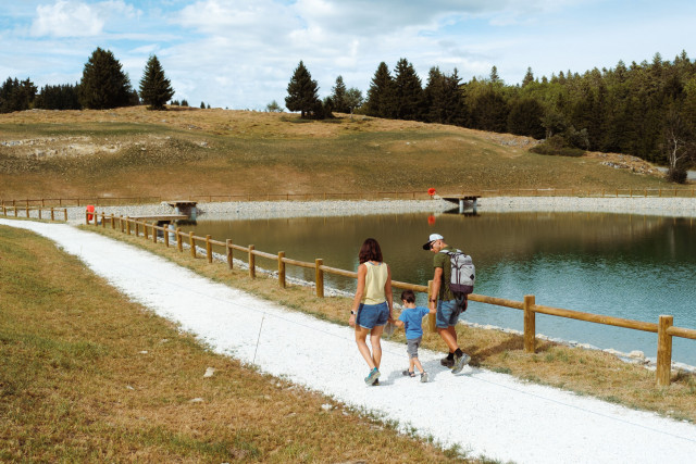 Boucle du plan d'eau_La Féclaz