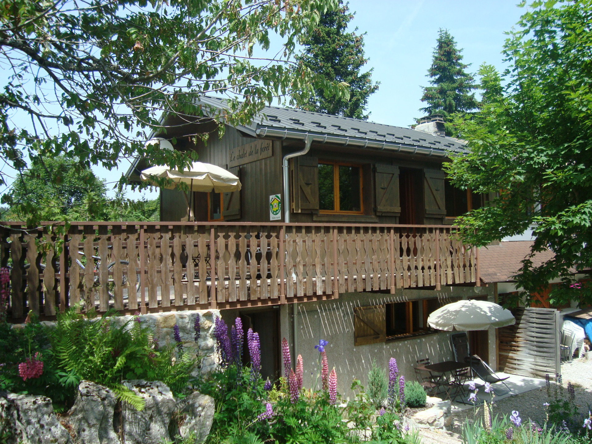 Le chalet de la forêt