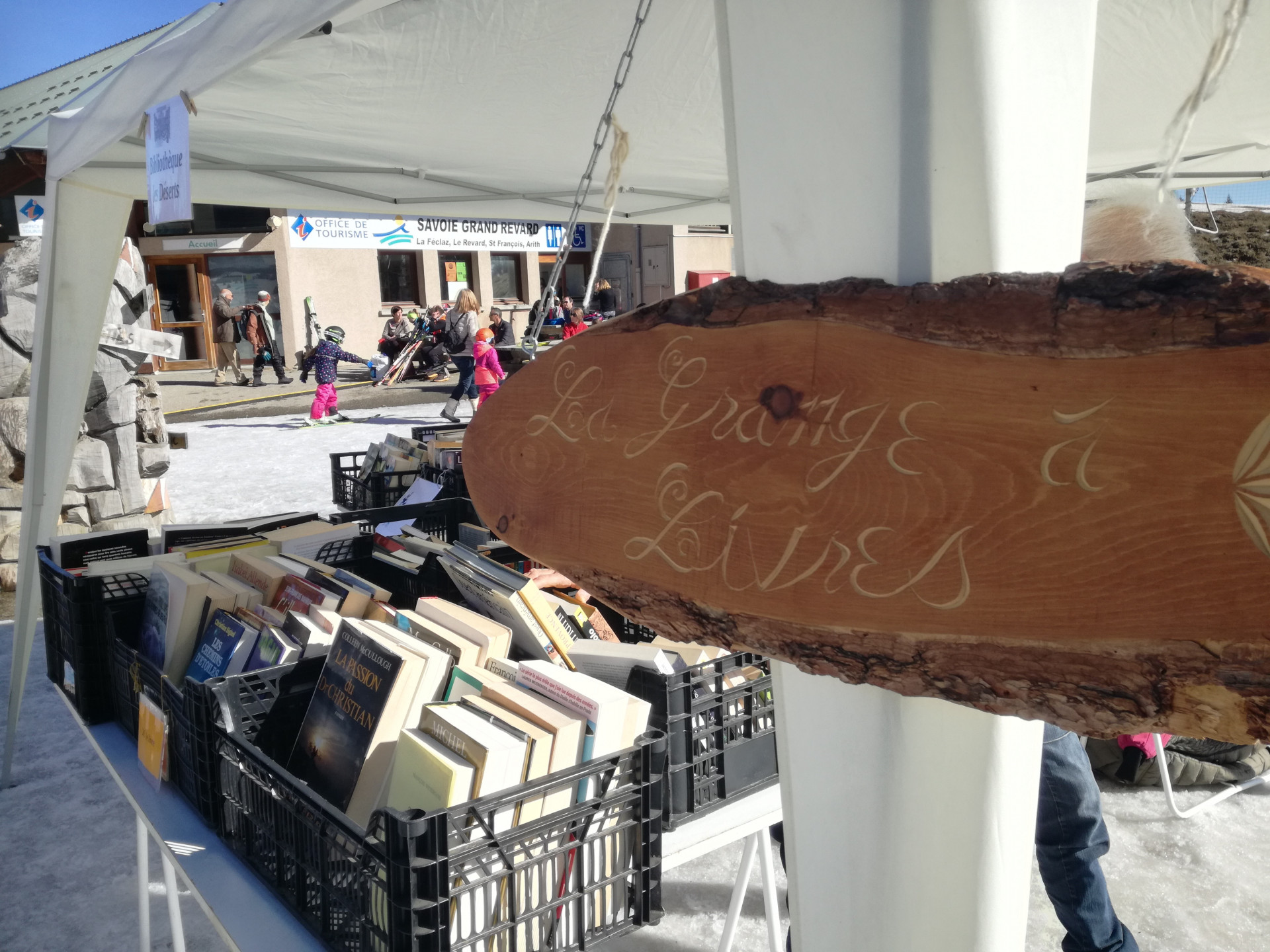 Grange à livres : brocante de livres