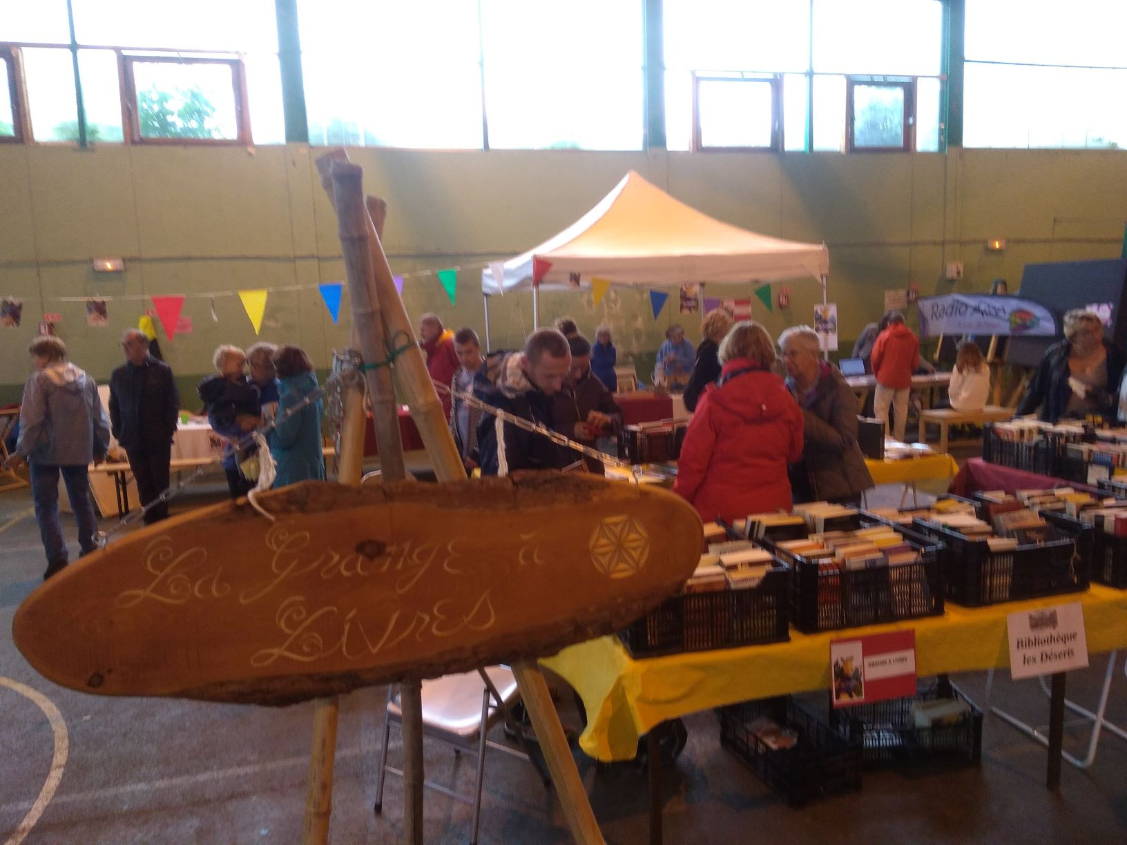 Grange à livres : brocante de livres