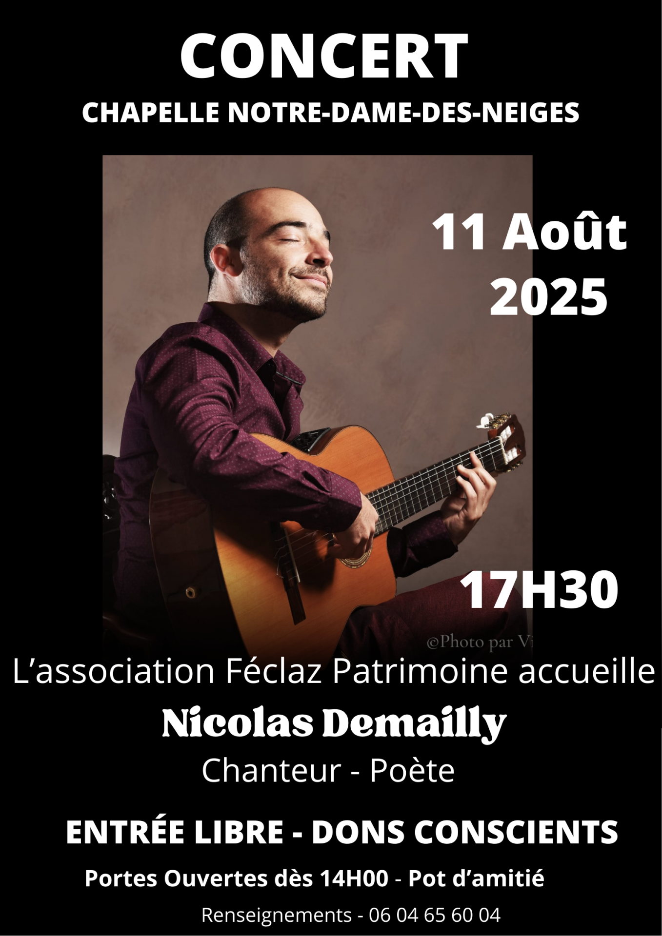 Nicolas Demailly en concert_La Féclaz