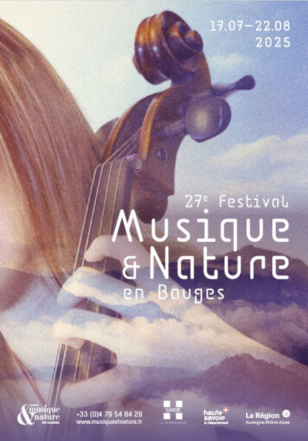 Affiche Festival Musique et Nature en Bauges_Le Châtelard