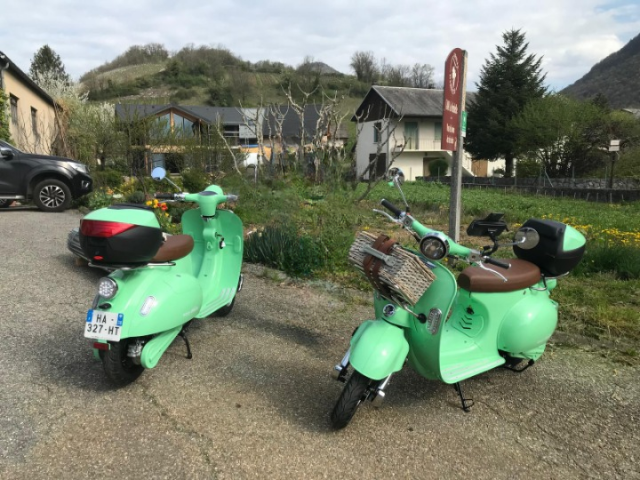 Les Bauges Vespa électrique et randonnées_Aix-les-Bains